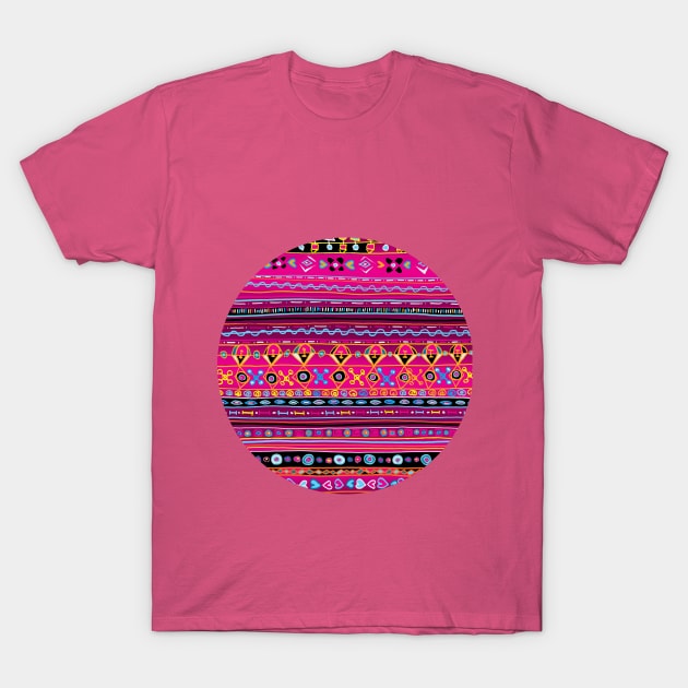 Colorful Circle T-Shirt by kasia_dippel